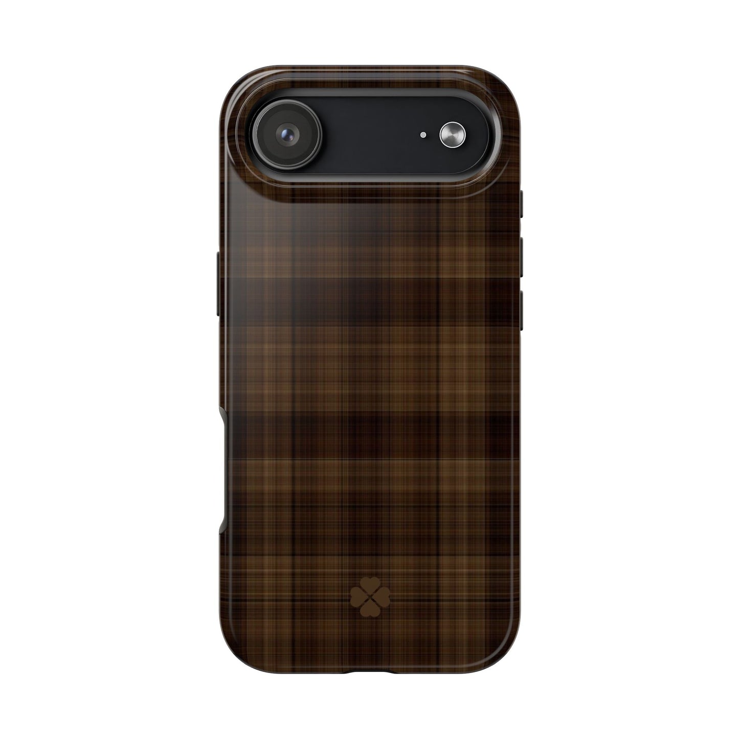 Brown Flannel Phone Case