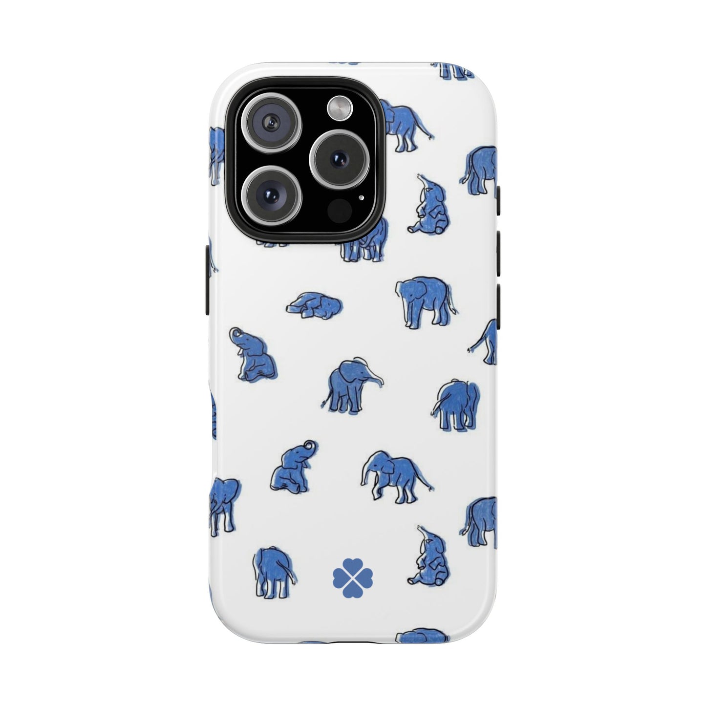 Blue Elephant Phone Case