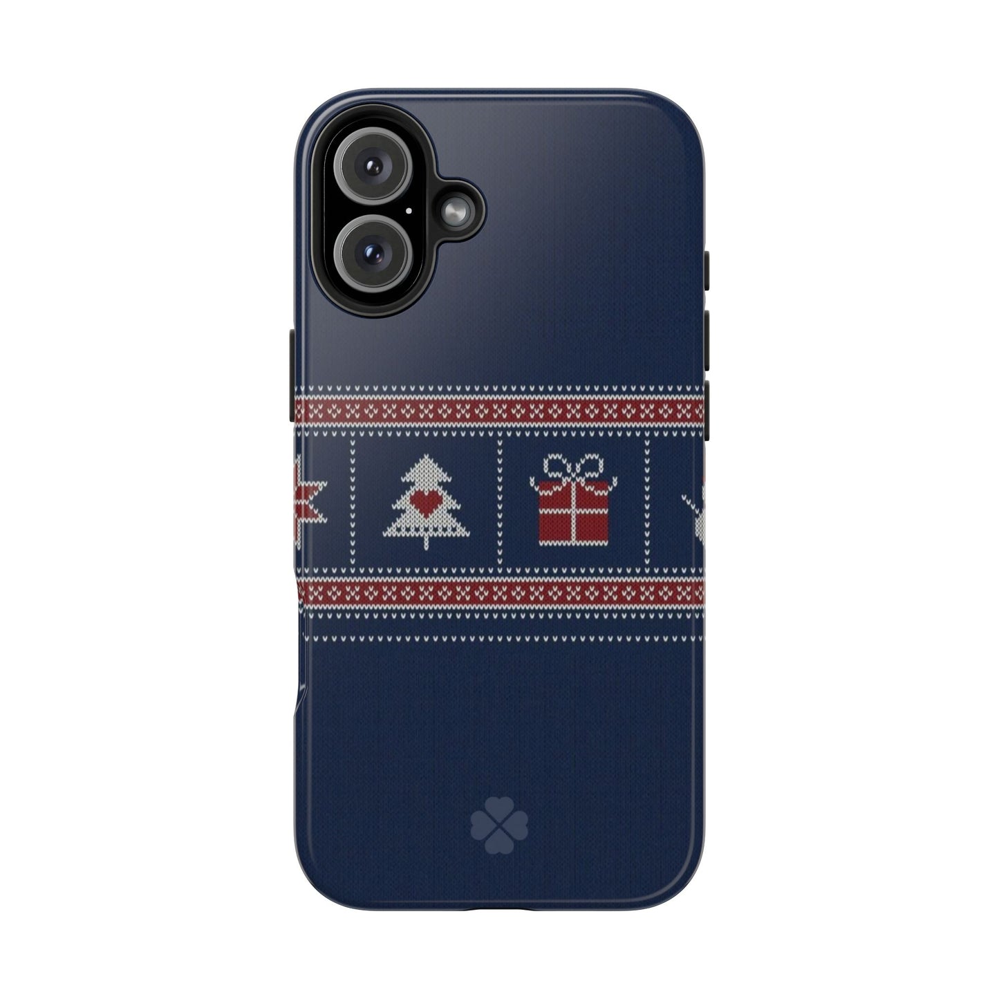 Blue Christmas Sweater Phone Case
