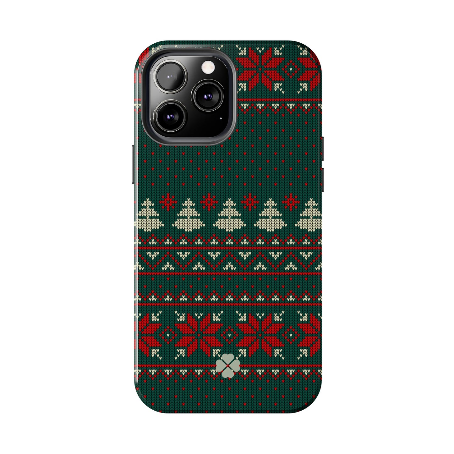 Green Christmas Sweater Phone Case