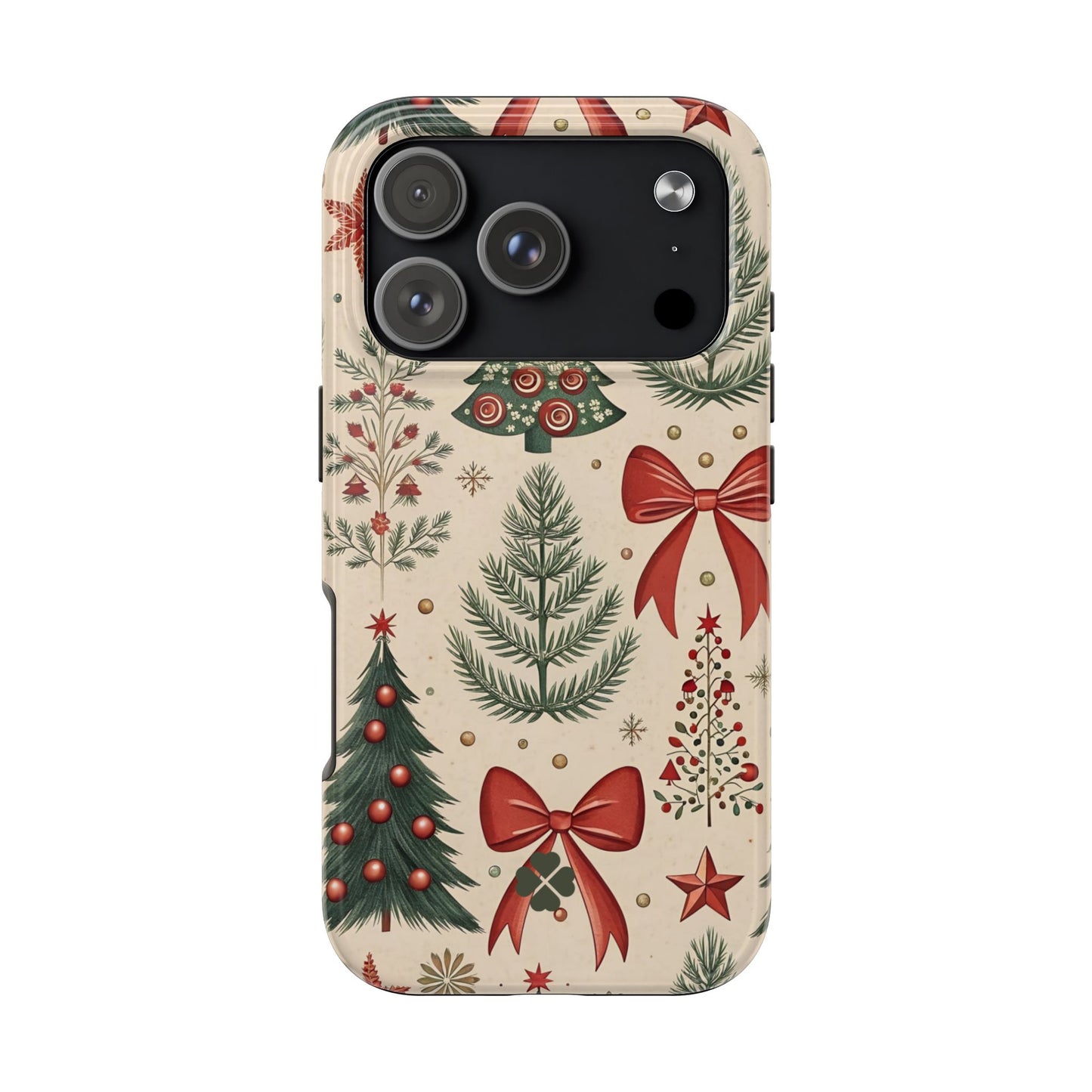 Christmas Tree Bow Phone Case