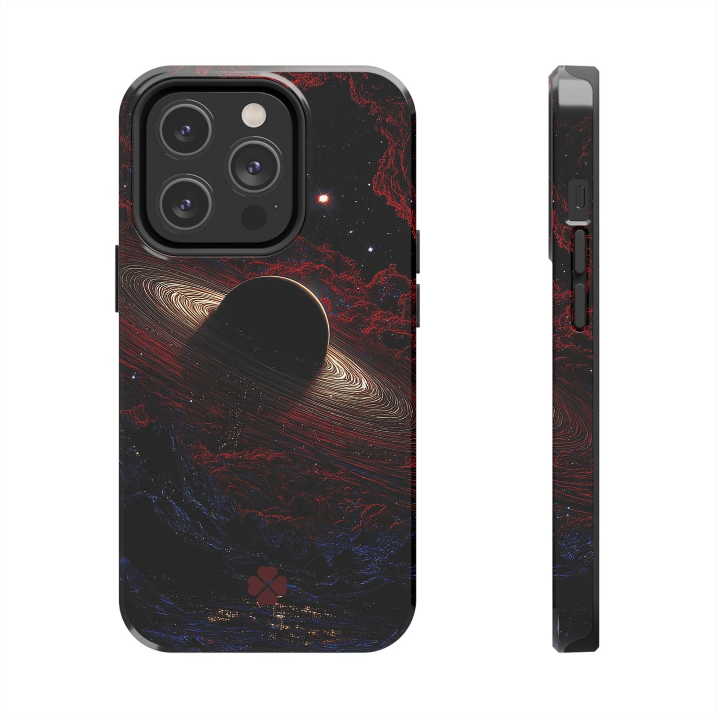 Red Saturn Phone Case