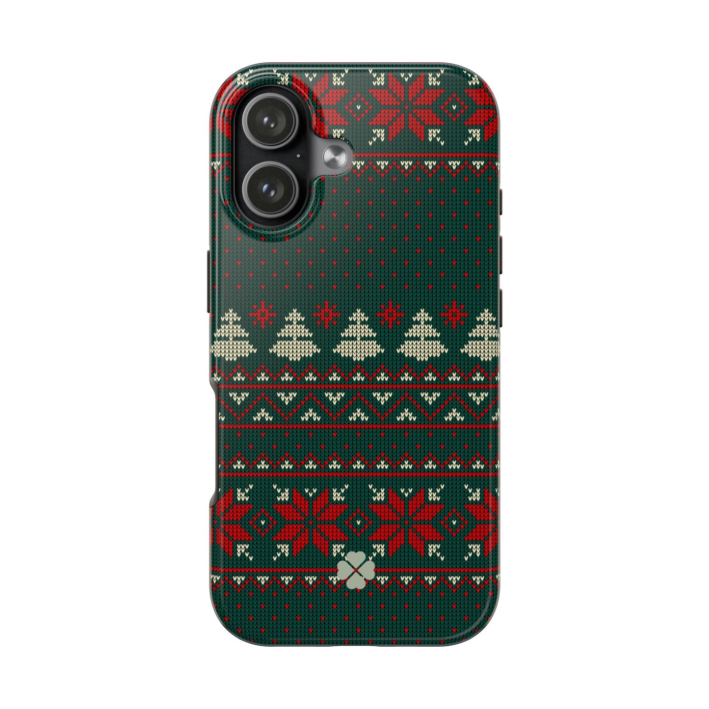 Green Christmas Sweater Phone Case