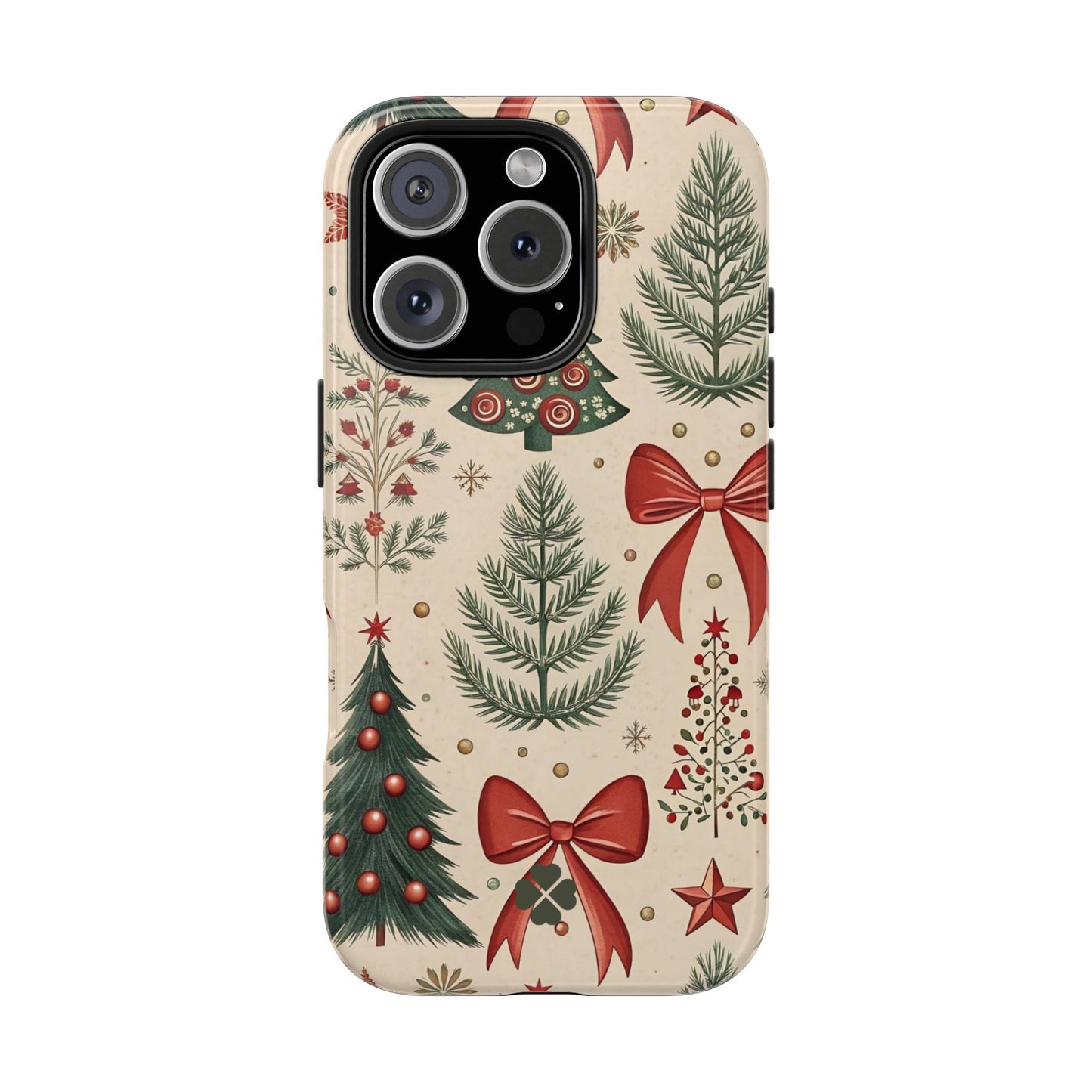 Christmas Tree Bow Phone Case