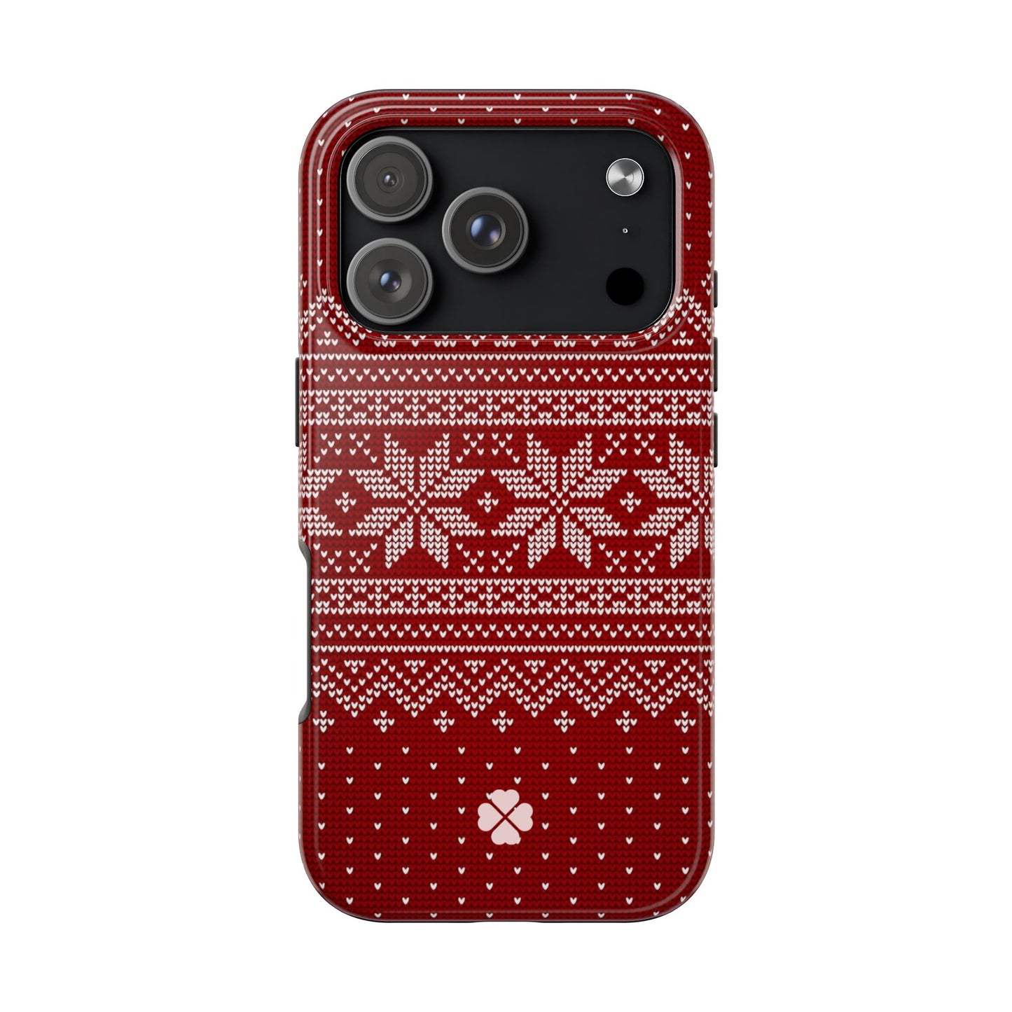 Red Christmas Sweater Phone Case
