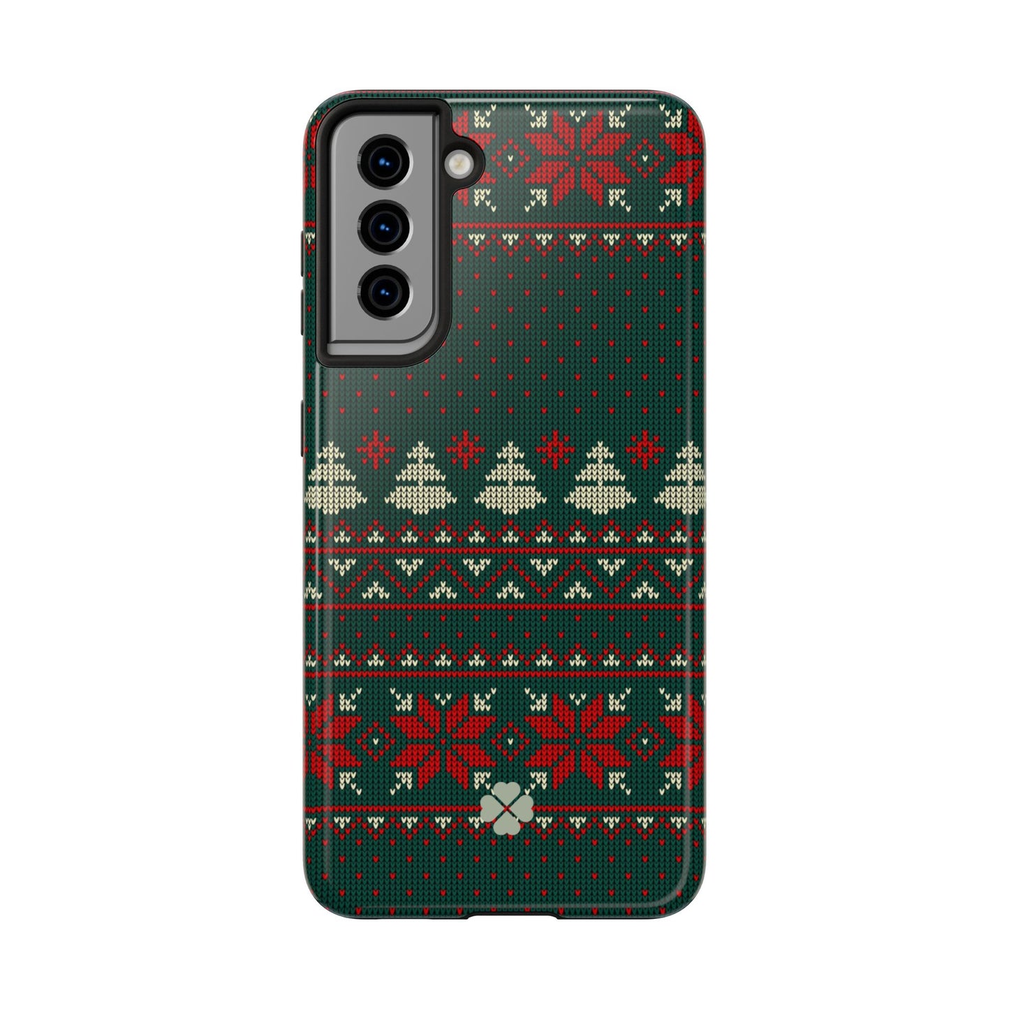 Green Christmas Sweater Phone Case