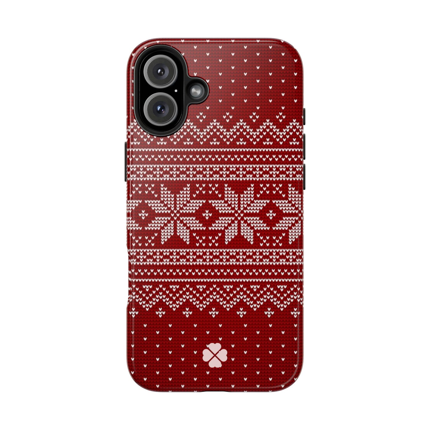 Red Christmas Sweater Phone Case