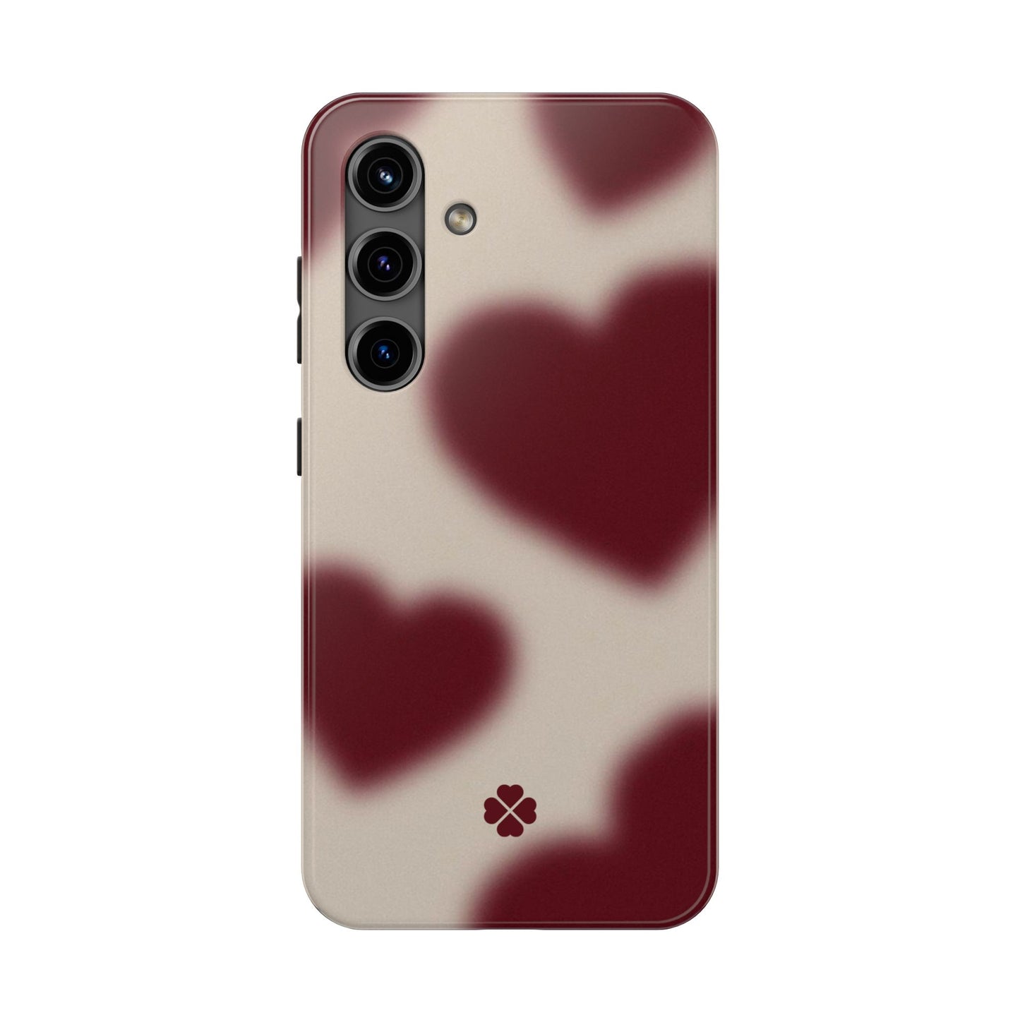 Blurred Hearts Phone Case