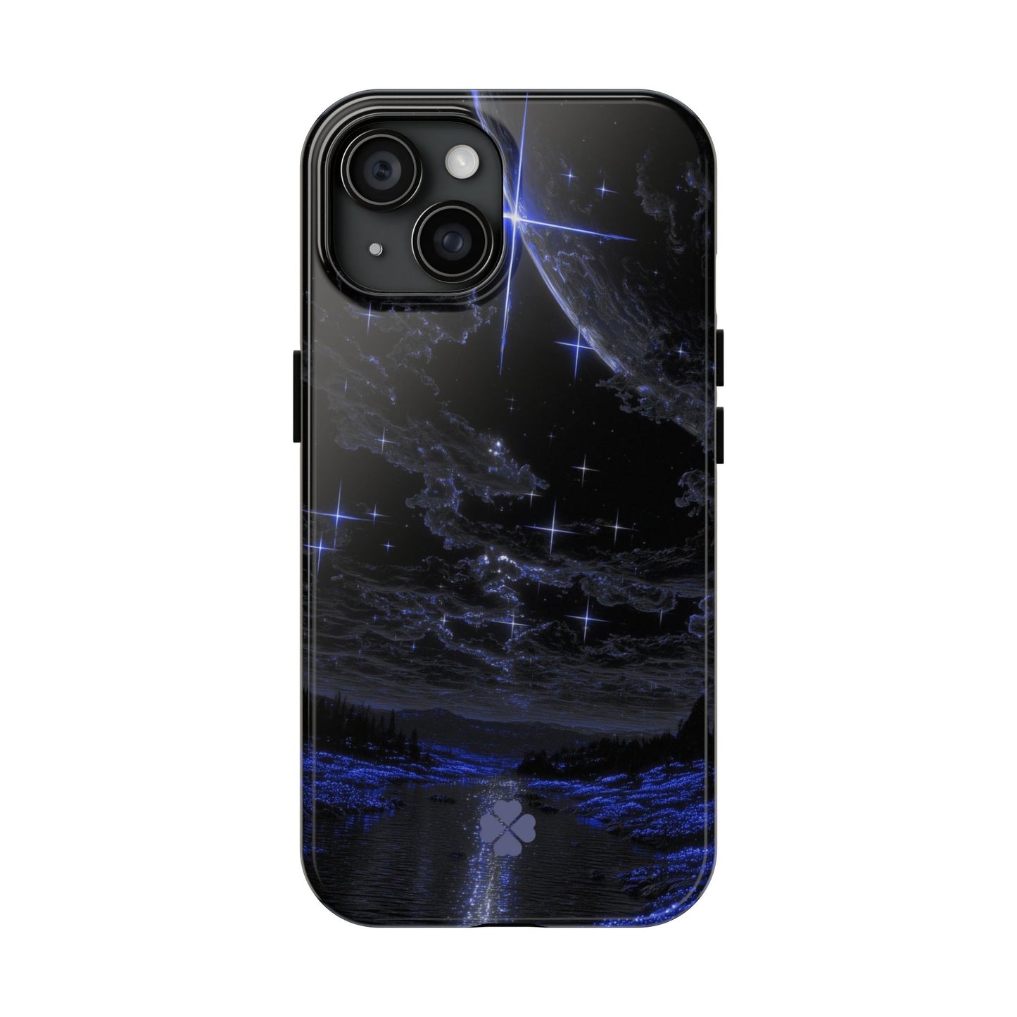 Purple Stars Phone Case