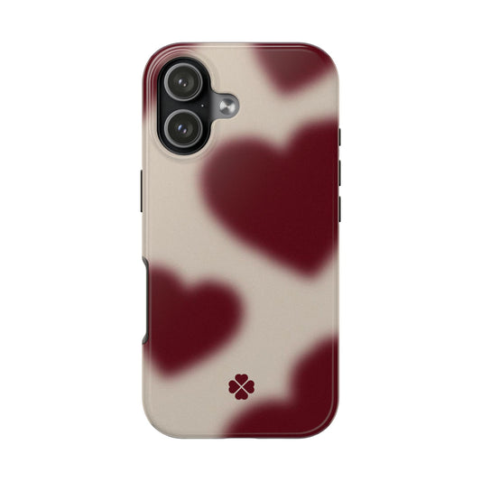 Blurred Hearts Phone Case