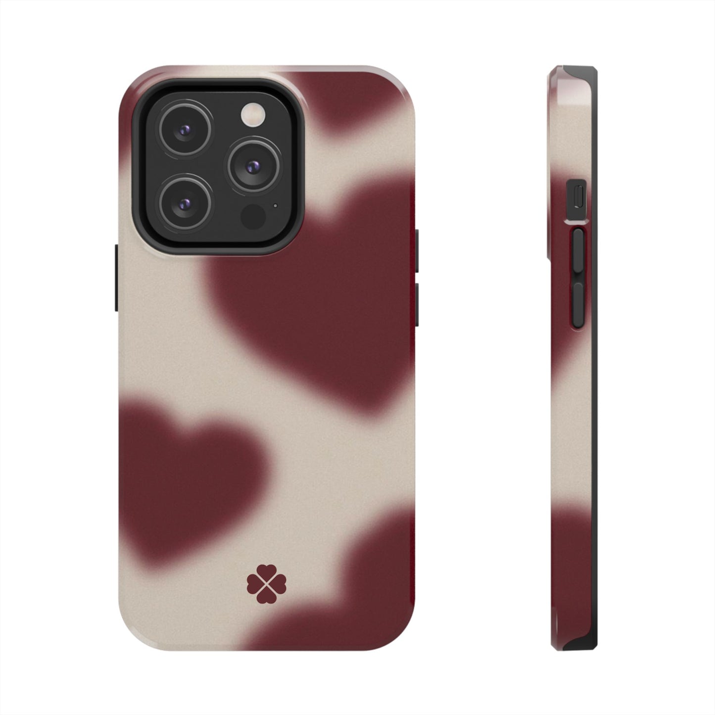 Blurred Hearts Phone Case