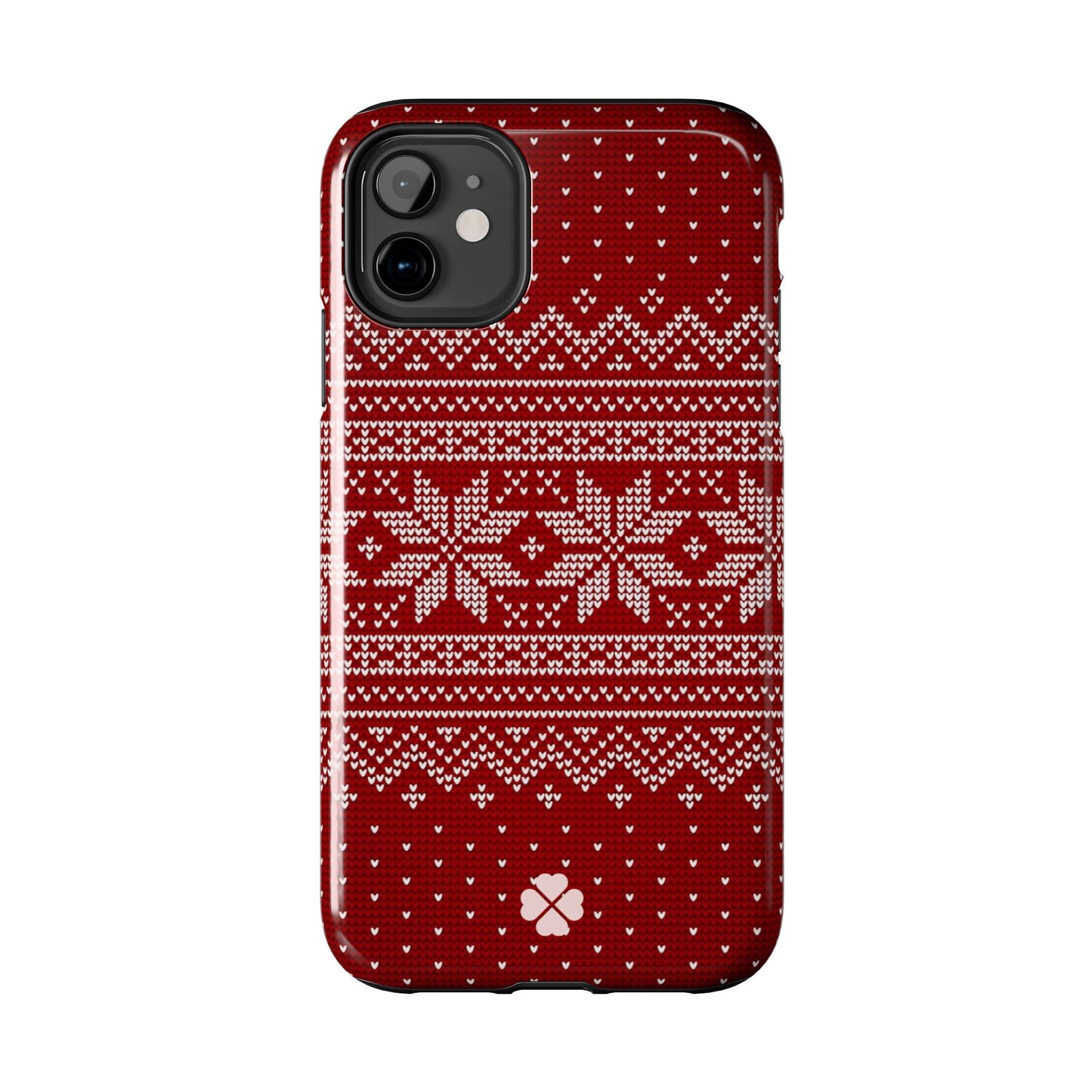 Red Christmas Sweater Phone Case