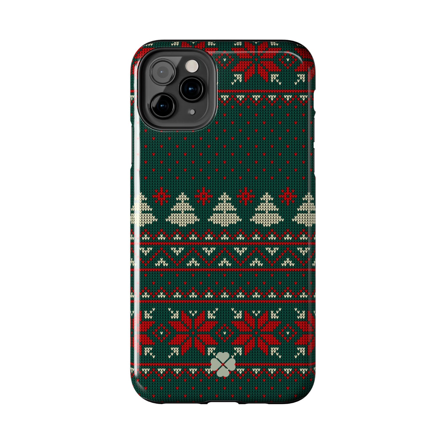 Green Christmas Sweater Phone Case