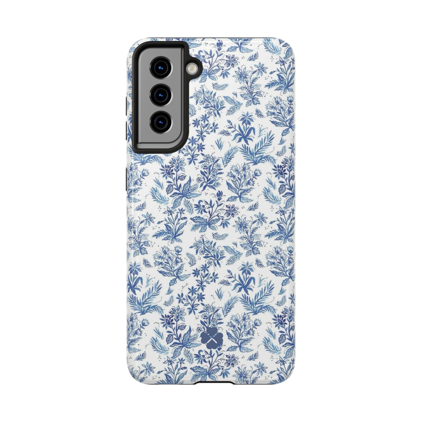 Blue Toile Phone Case