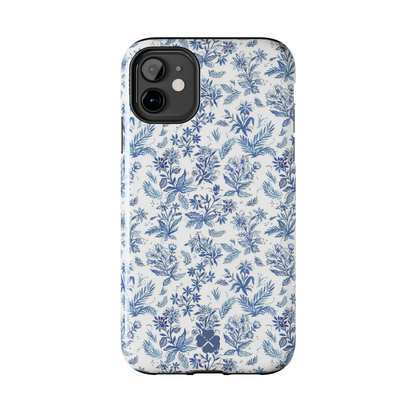 Blue Toile Phone Case