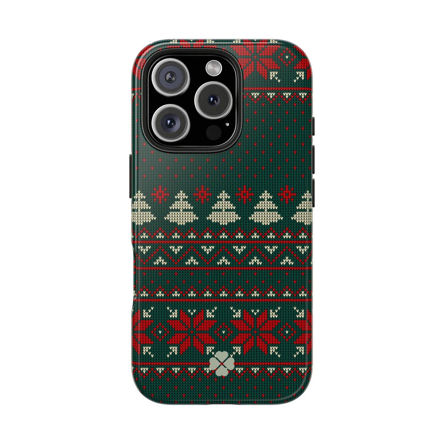 Green Christmas Sweater Phone Case