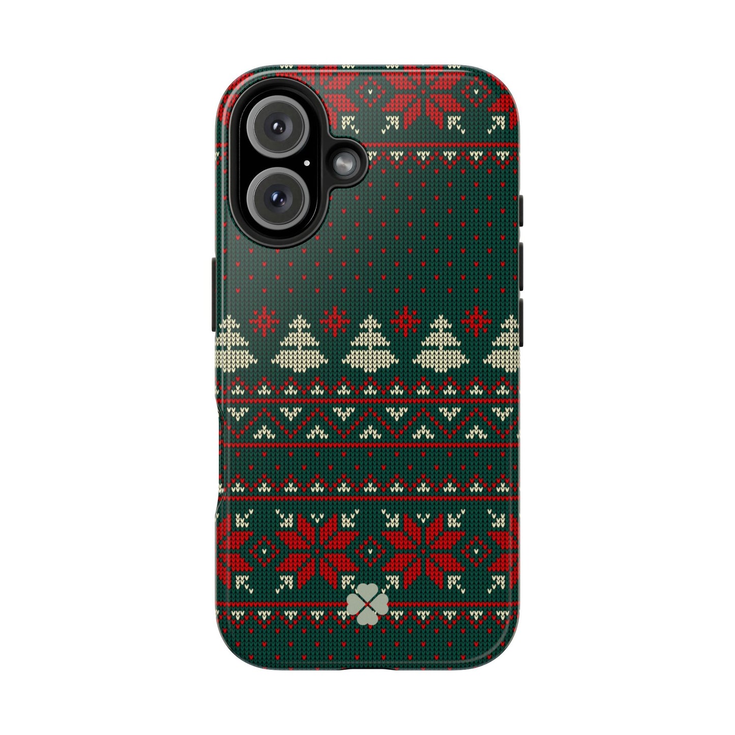 Green Christmas Sweater Phone Case