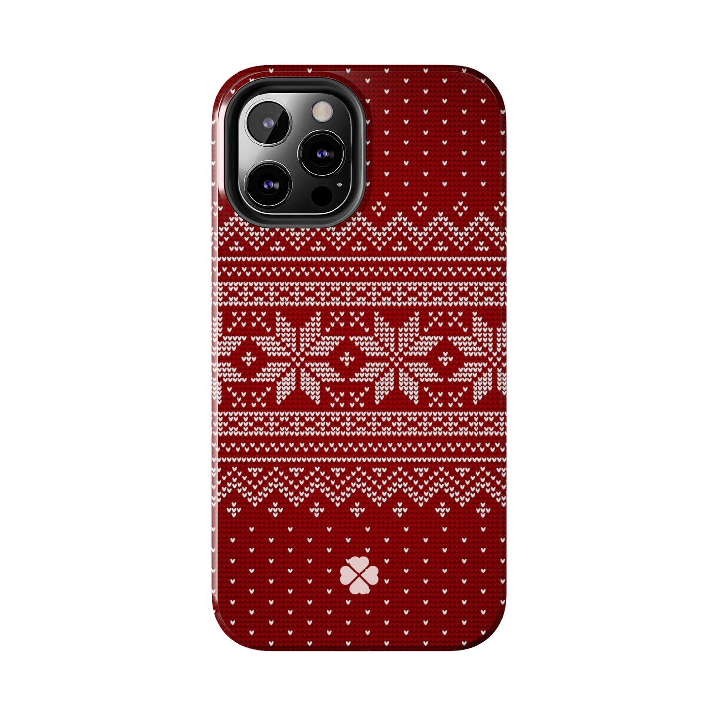Red Christmas Sweater Phone Case