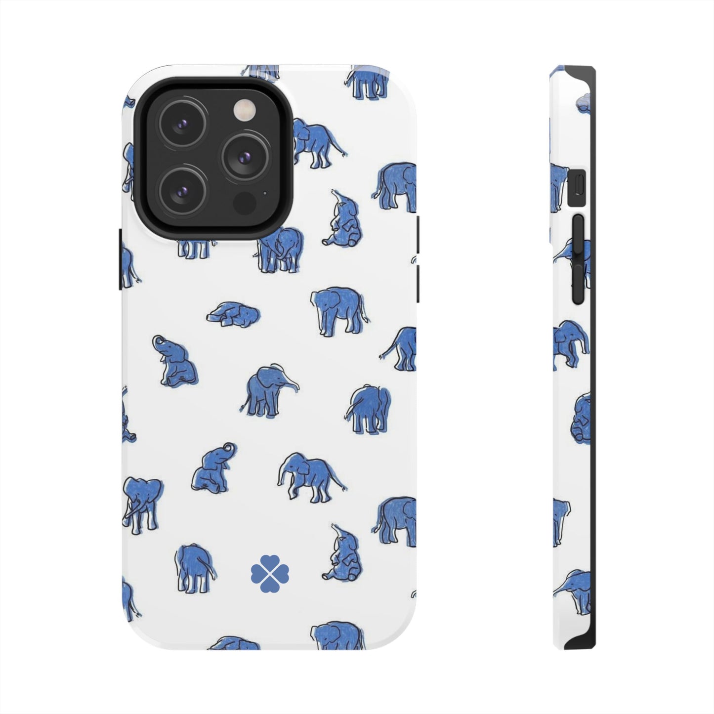 Blue Elephant Phone Case