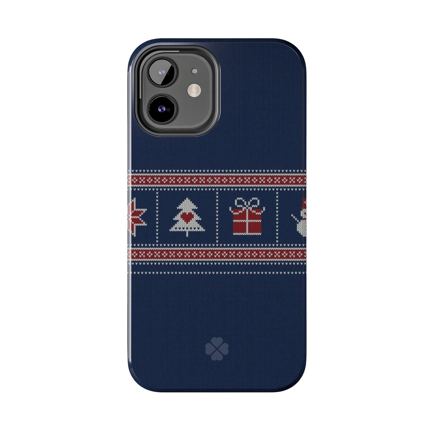 Blue Christmas Sweater Phone Case