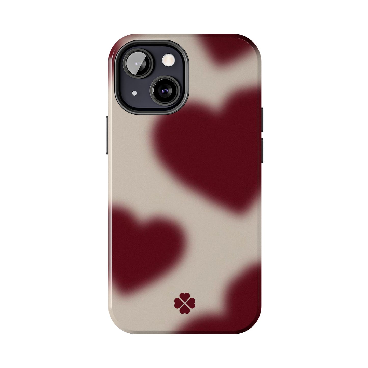 Blurred Hearts Phone Case