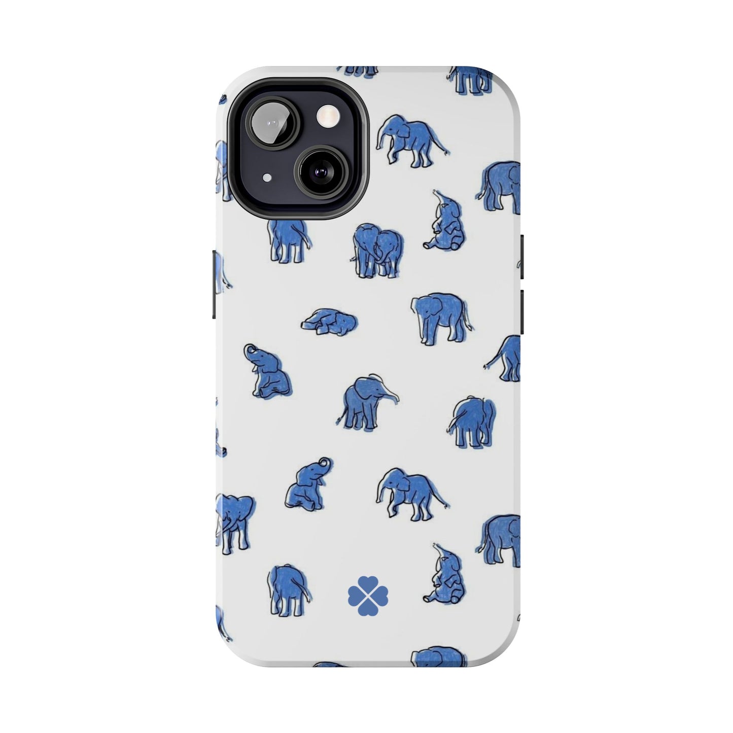 Blue Elephant Phone Case
