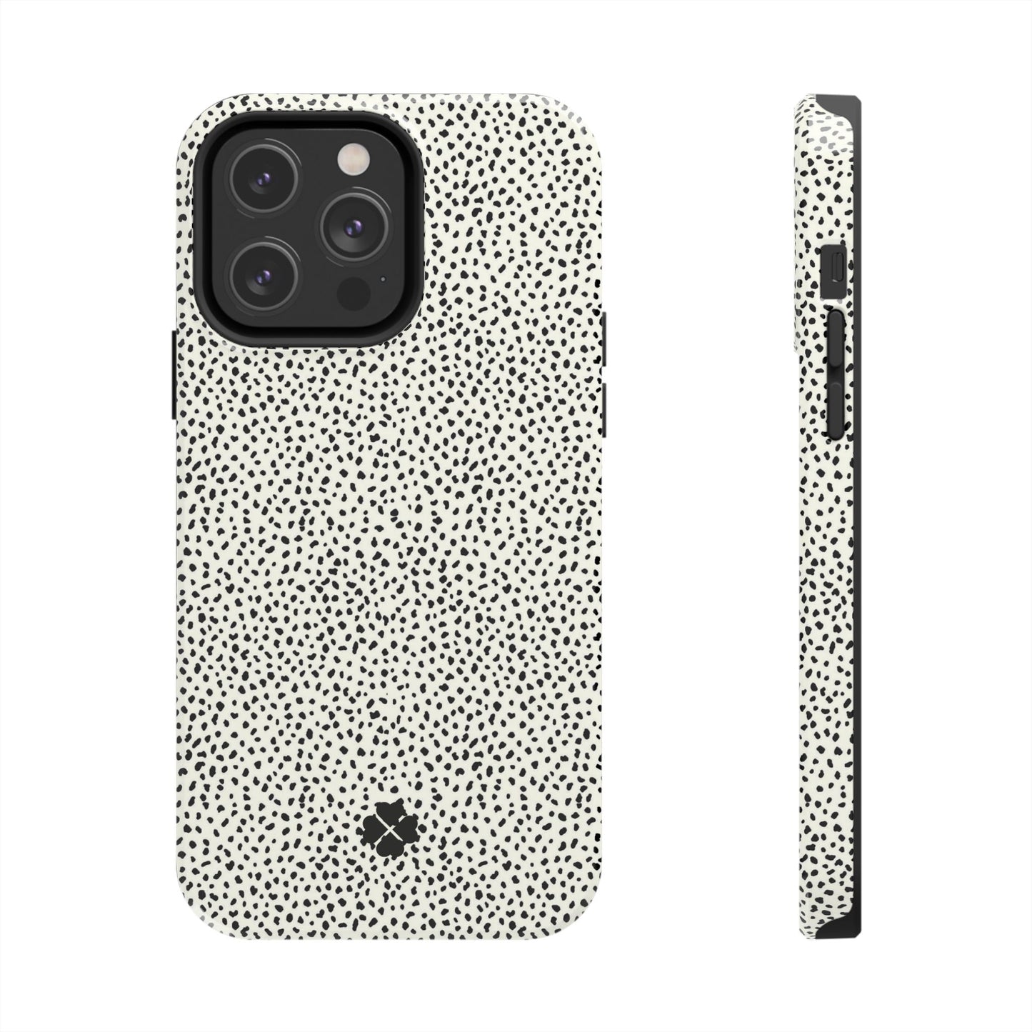 Black Speckle Phone Case
