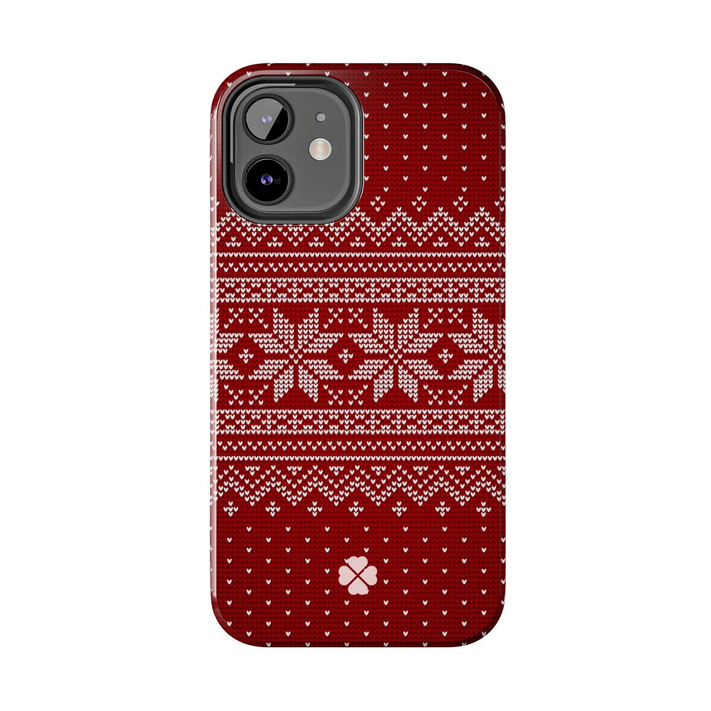 Red Christmas Sweater Phone Case
