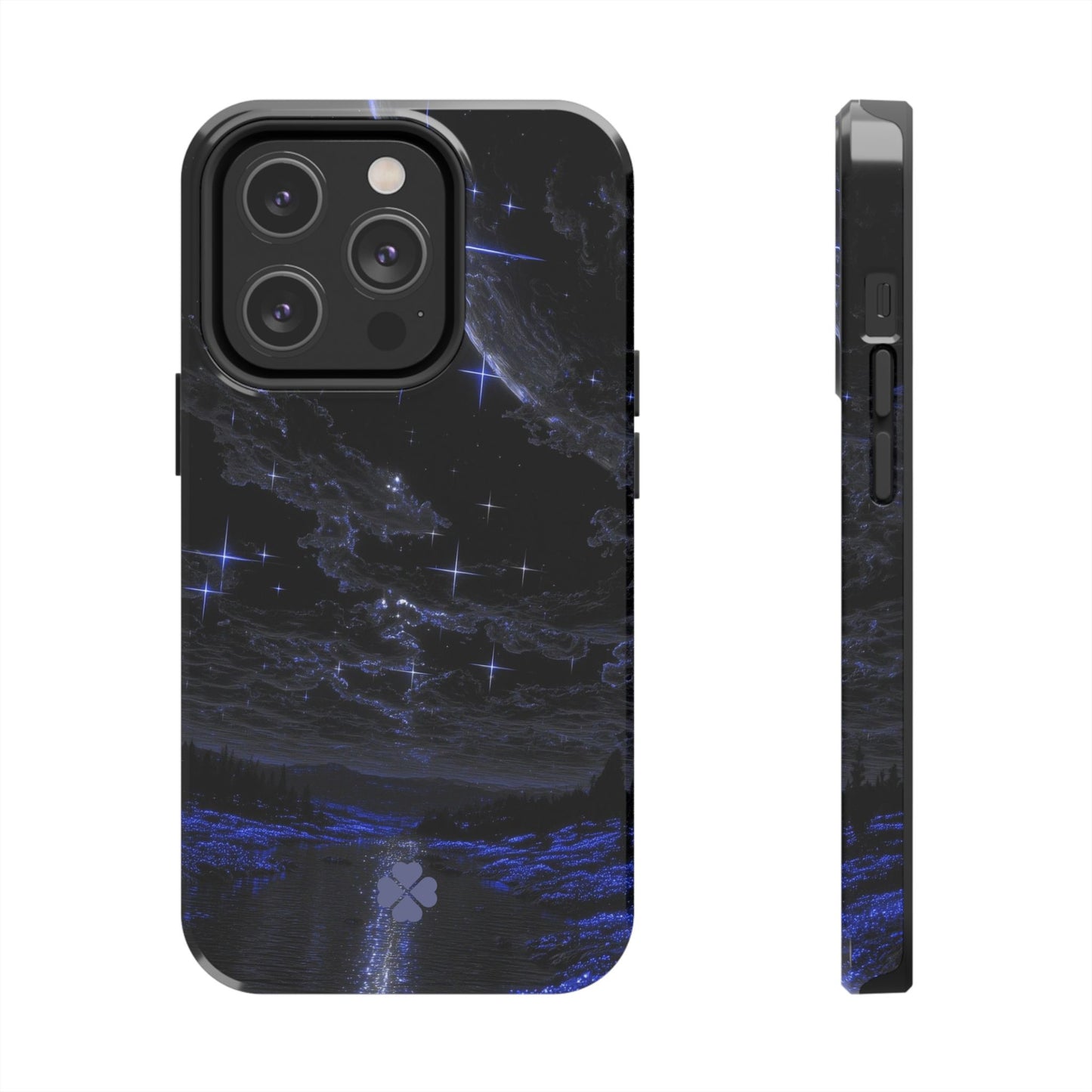 Purple Stars Phone Case