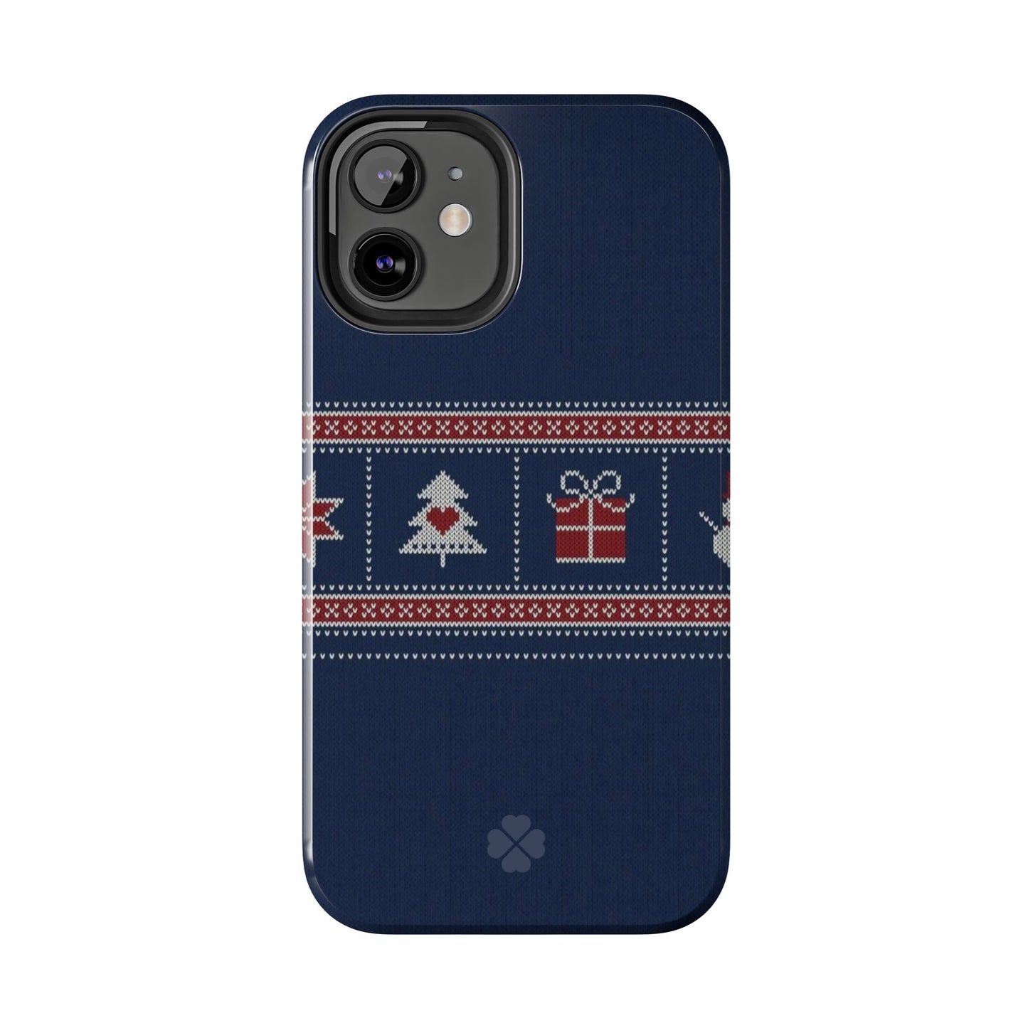 Blue Christmas Sweater Phone Case