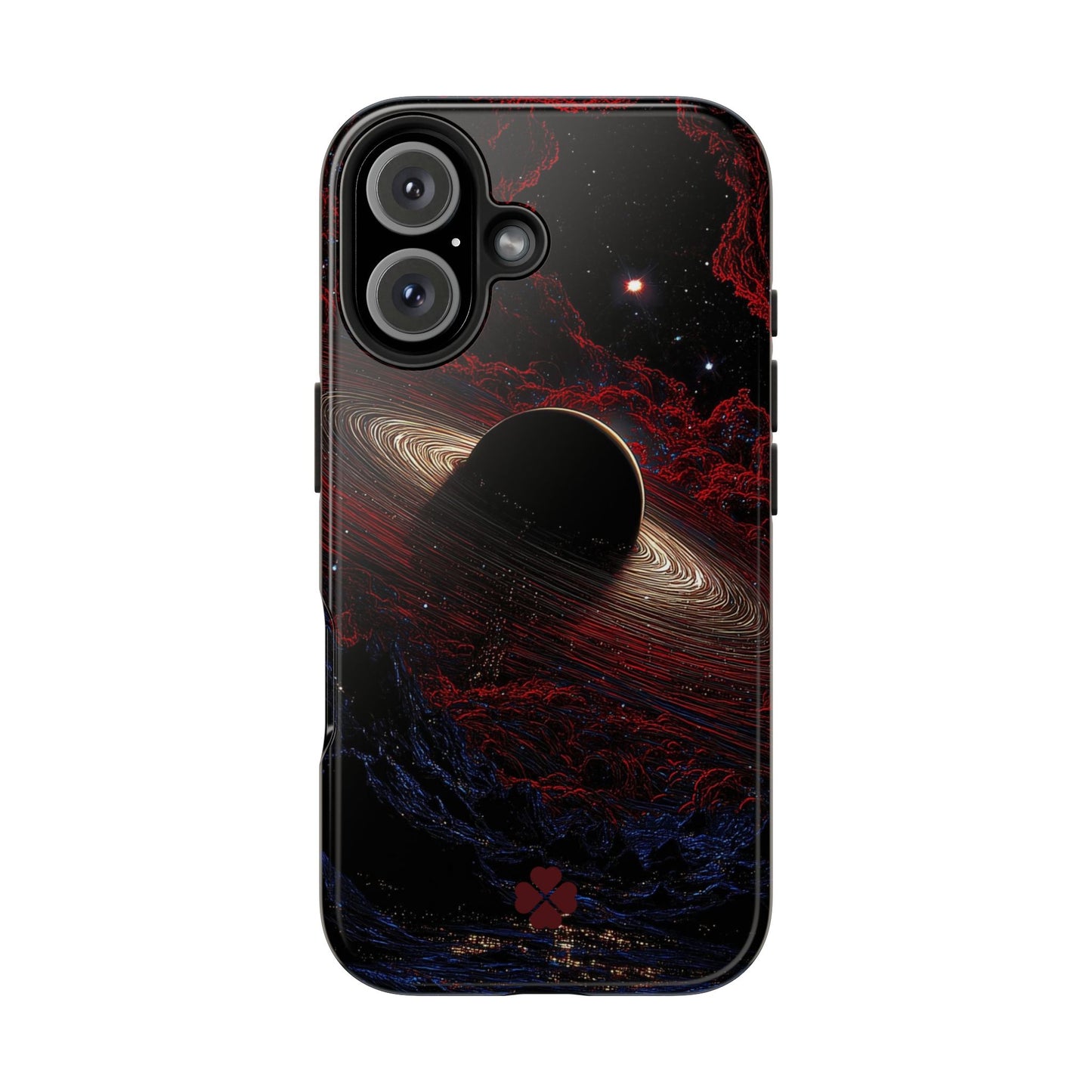 Red Saturn Phone Case