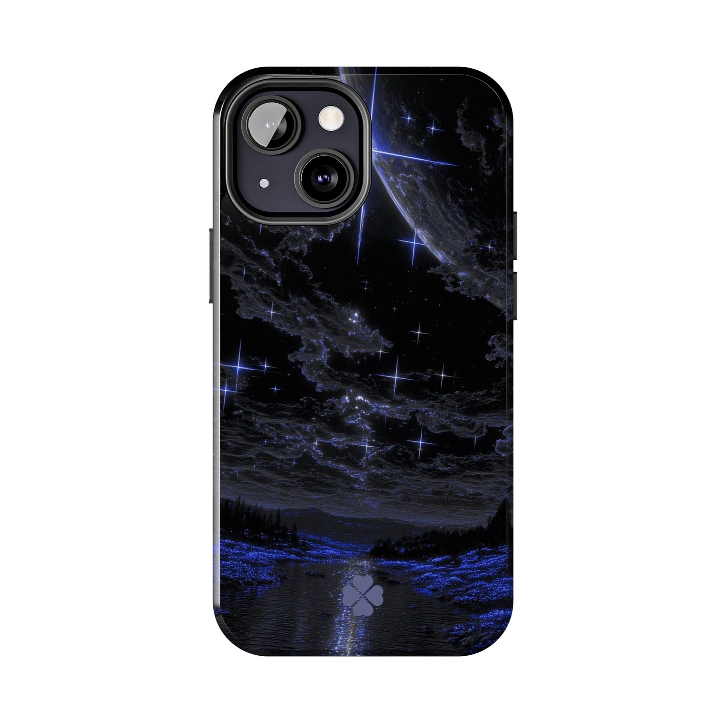 Purple Stars Phone Case