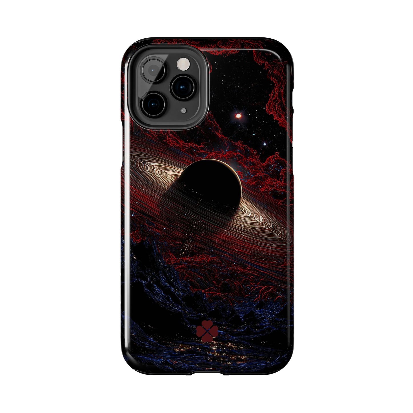Red Saturn Phone Case