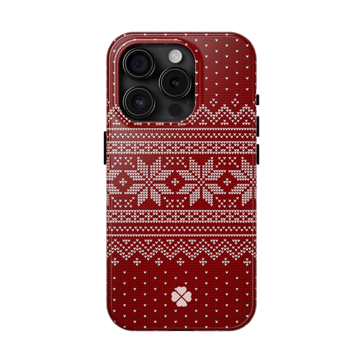 Red Christmas Sweater Phone Case