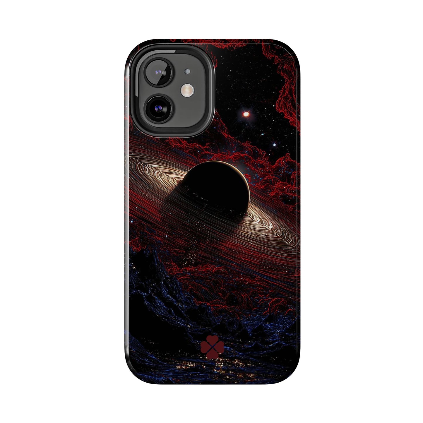 Red Saturn Phone Case