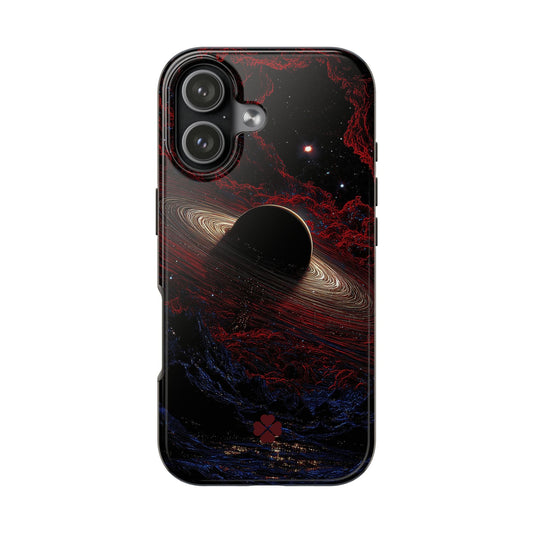 Red Saturn Phone Case