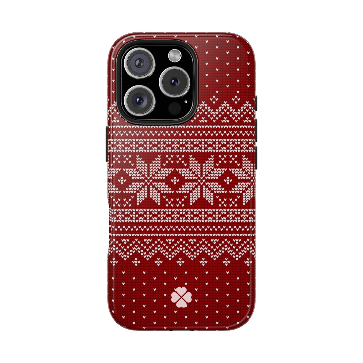 Red Christmas Sweater Phone Case