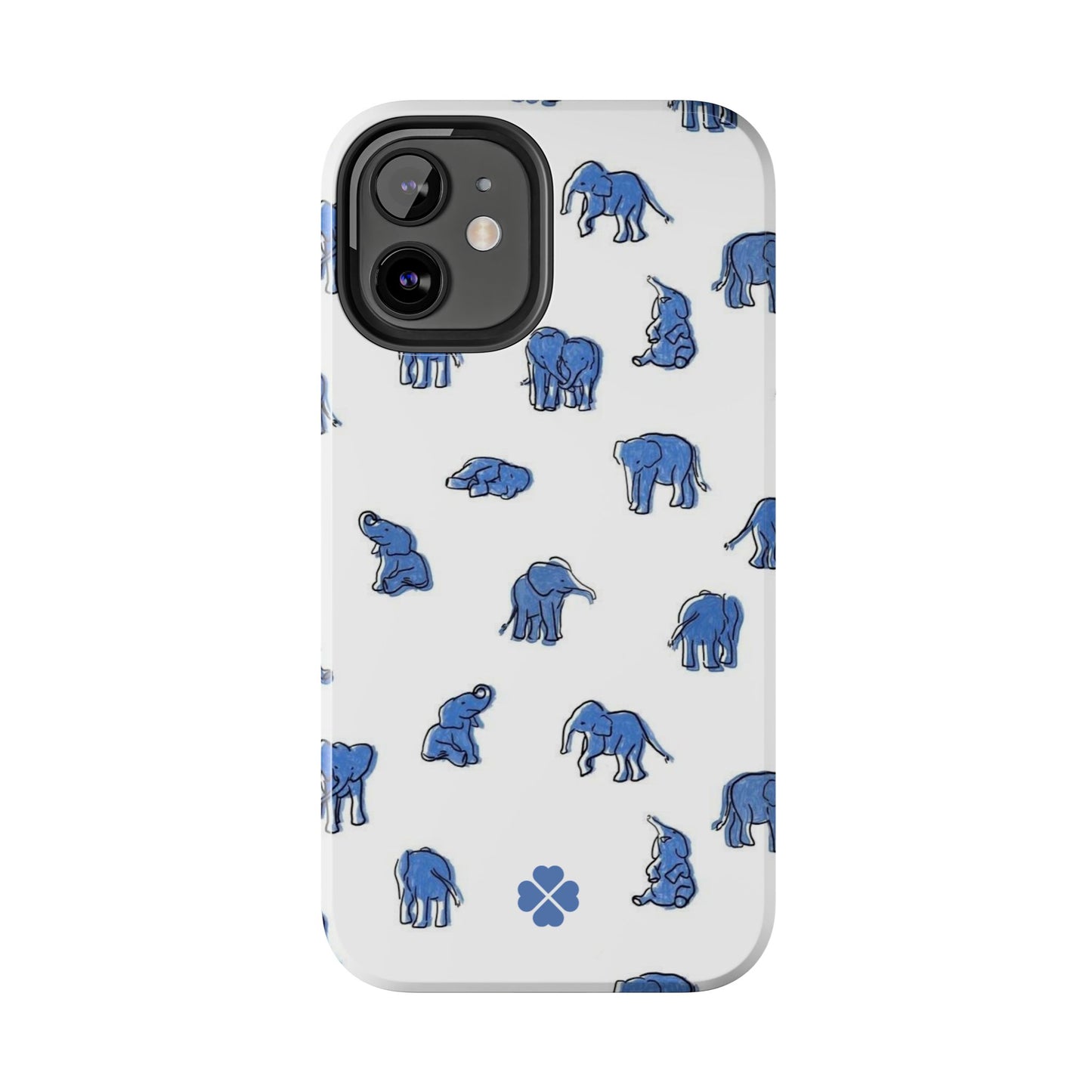 Blue Elephant Phone Case
