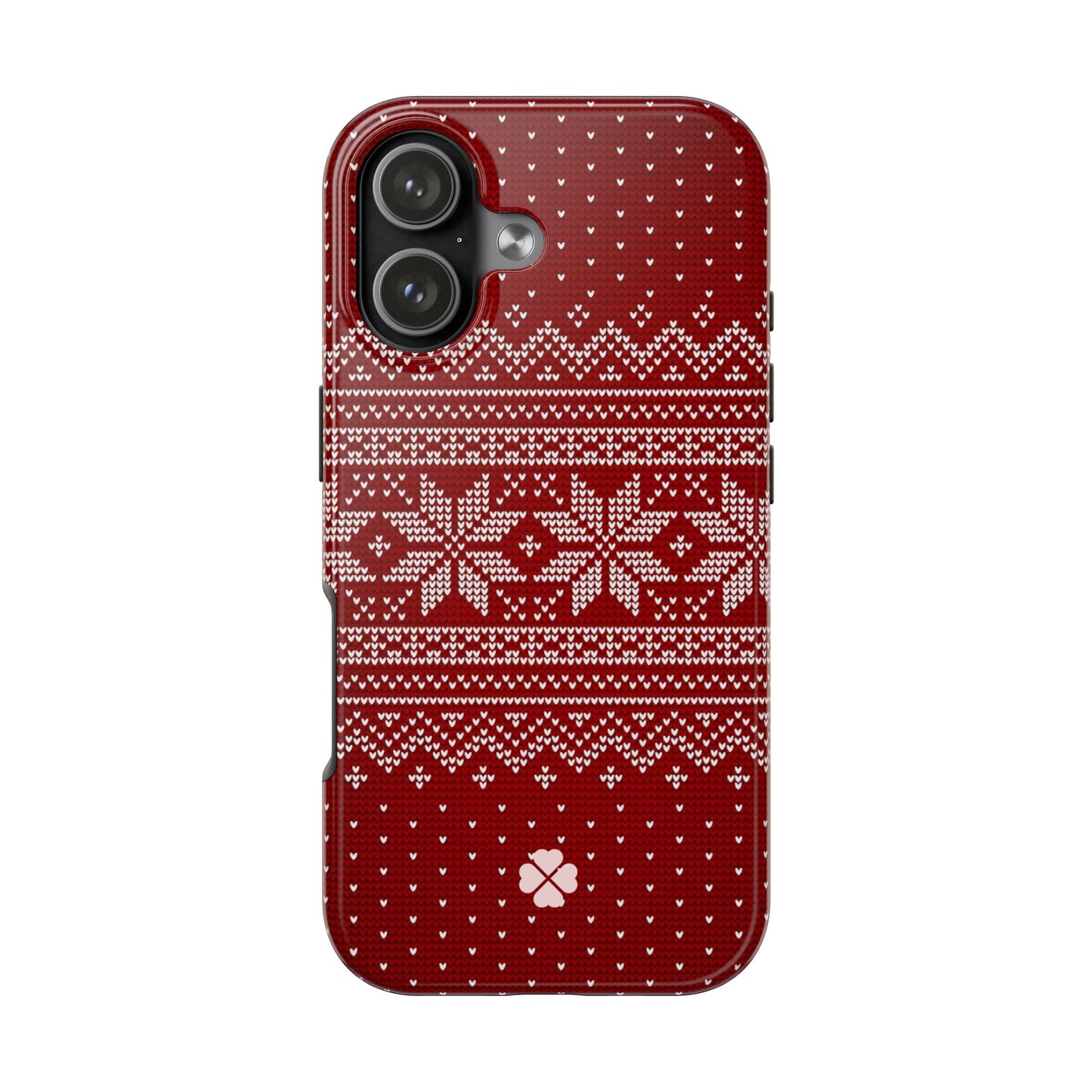 Red Christmas Sweater Phone Case