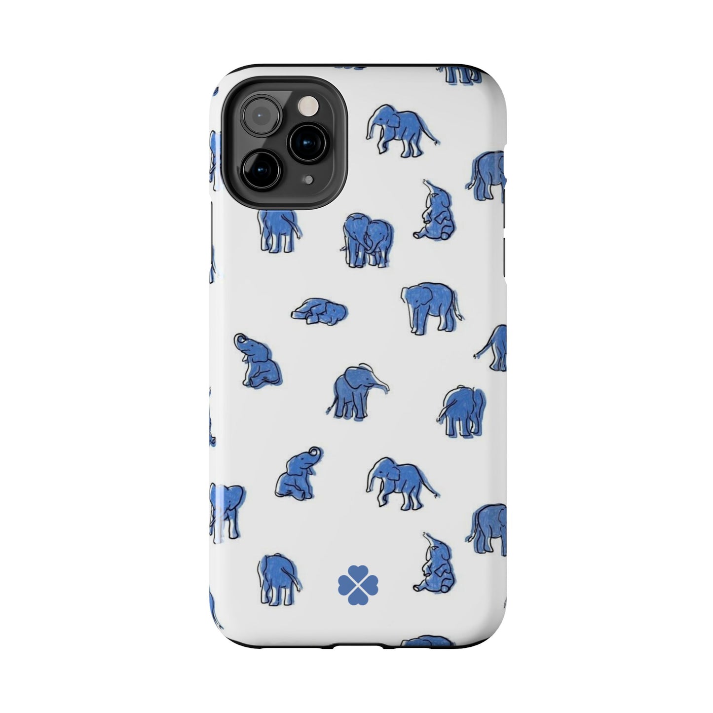 Blue Elephant Phone Case