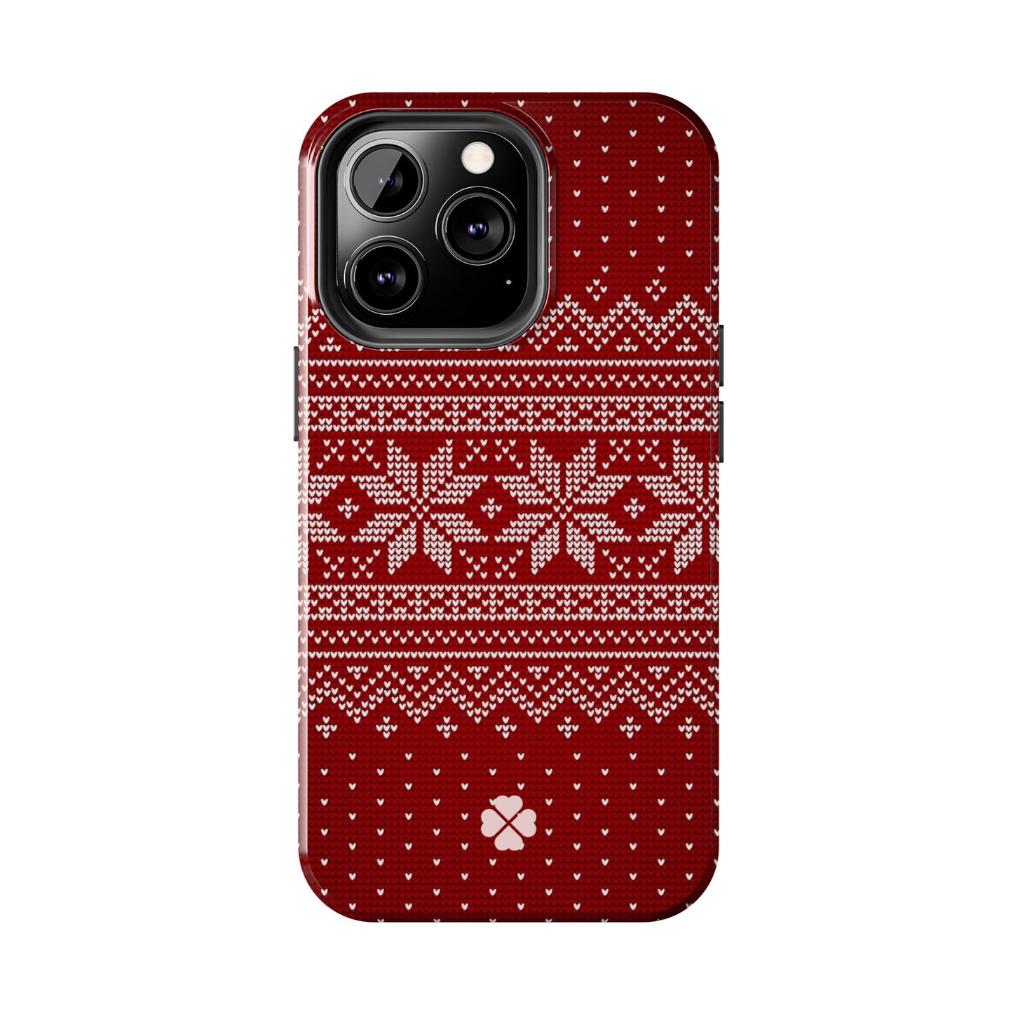 Red Christmas Sweater Phone Case