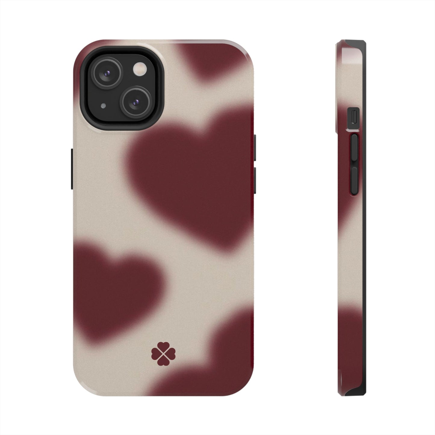 Blurred Hearts Phone Case