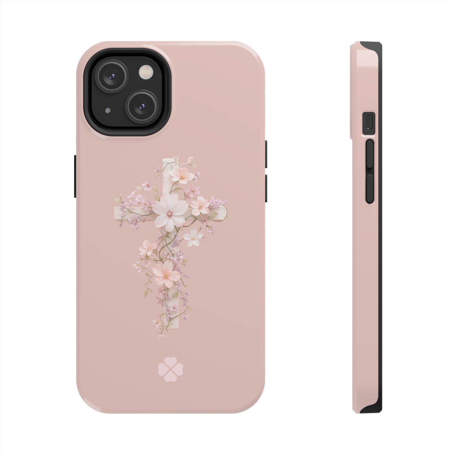 Floral Cross Phone Case