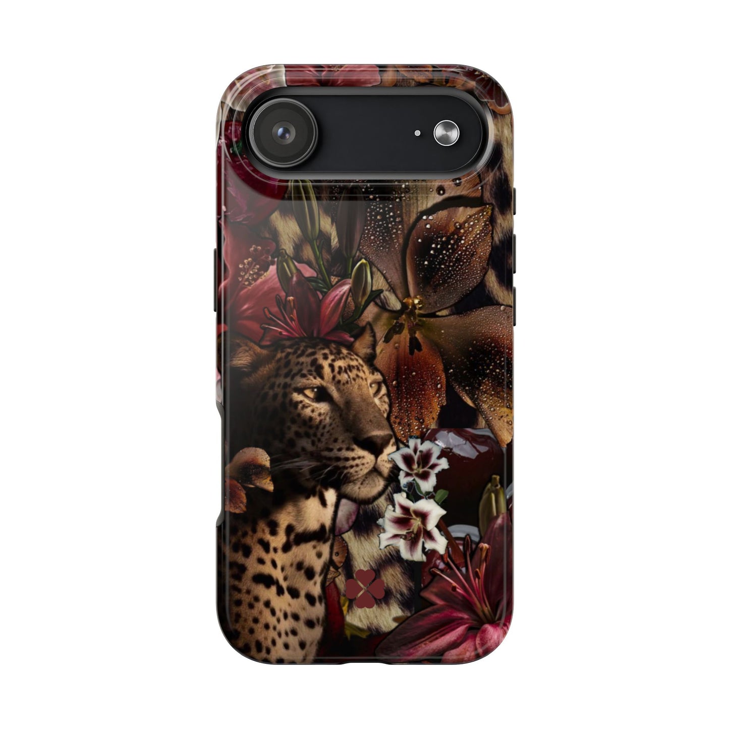 Leopard Floral Phone Case