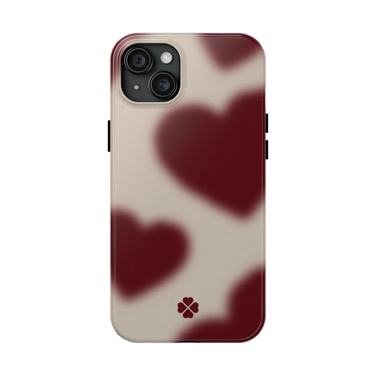Blurred Hearts Phone Case
