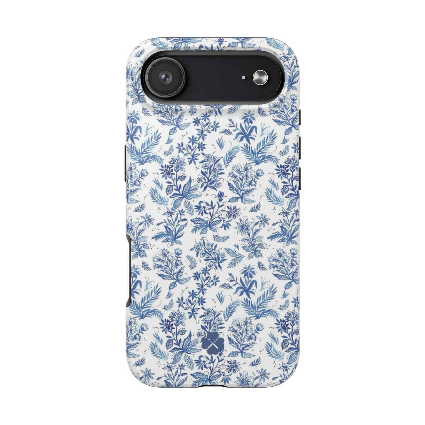 Blue Toile Phone Case
