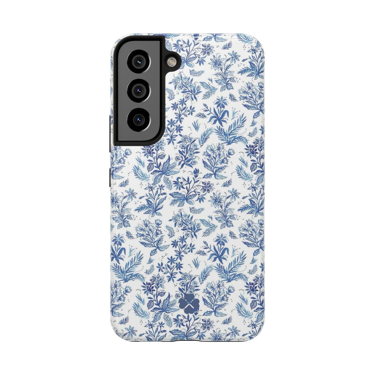 Blue Toile Phone Case