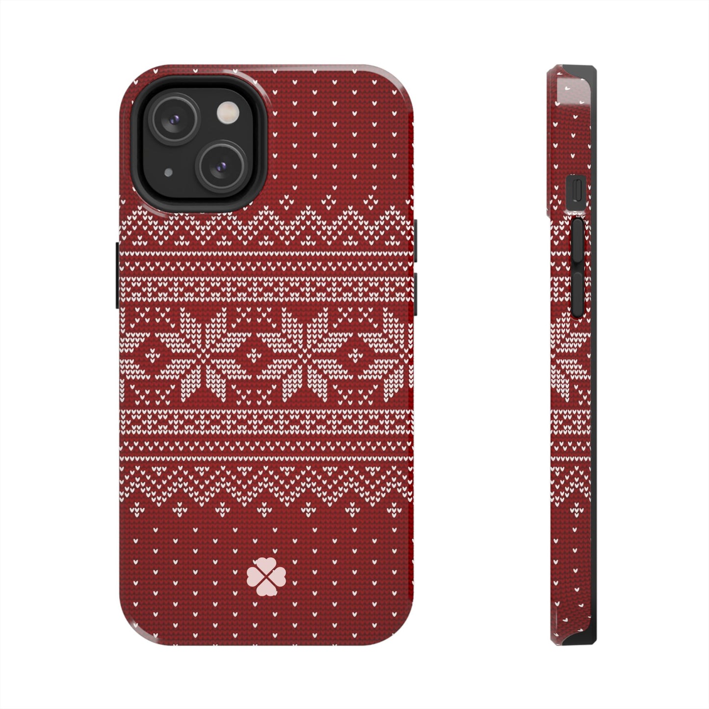 Red Christmas Sweater Phone Case