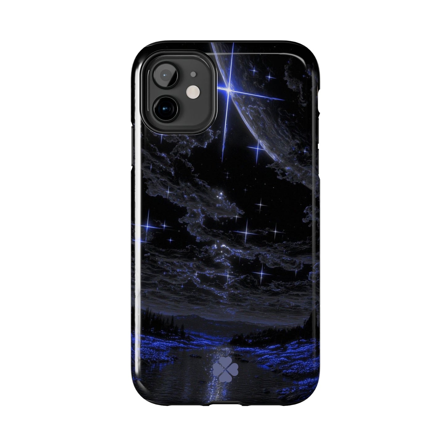 Purple Stars Phone Case