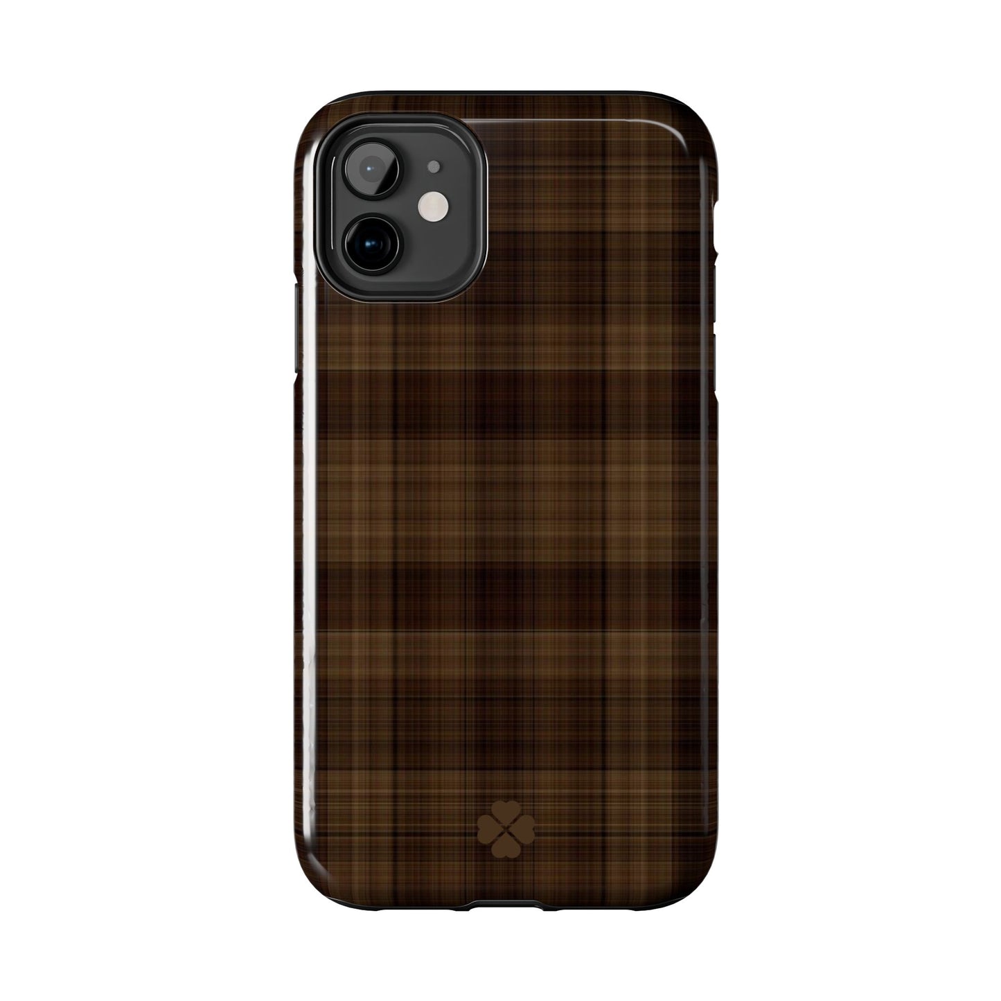 Brown Flannel Phone Case